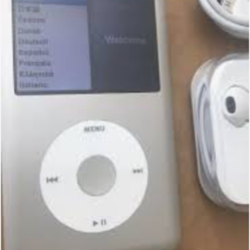 NFL Silver and White Portable MP3 Player - Picture 2 of 3